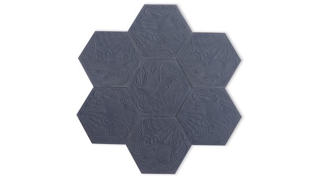 Gaudi Fliesen von Mosaico Zementfliesen