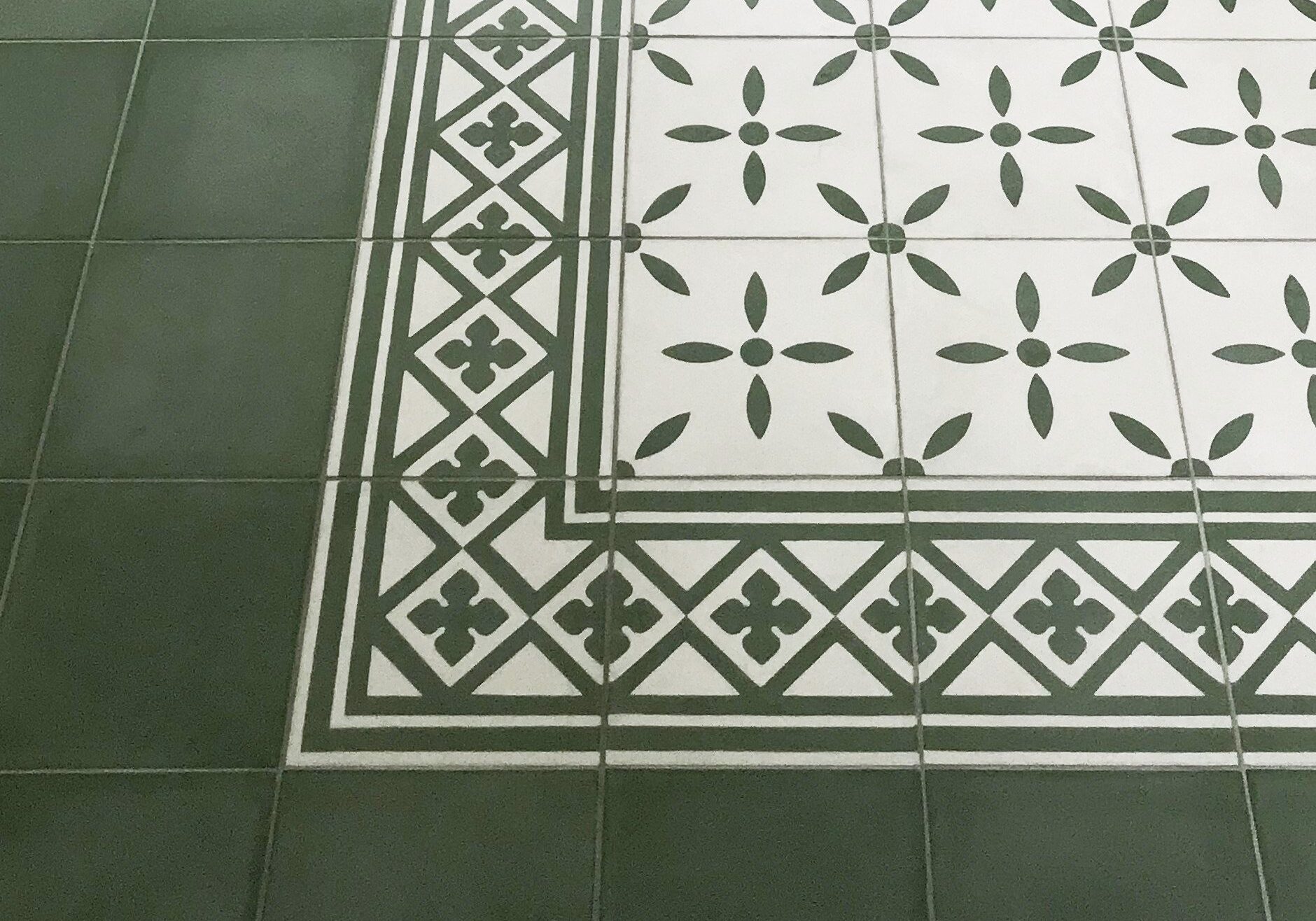 Mosaico Zementfliesen Landhausfliese - Nahansicht Mosaico Zementfliesen Landhausfliese - Nahansicht